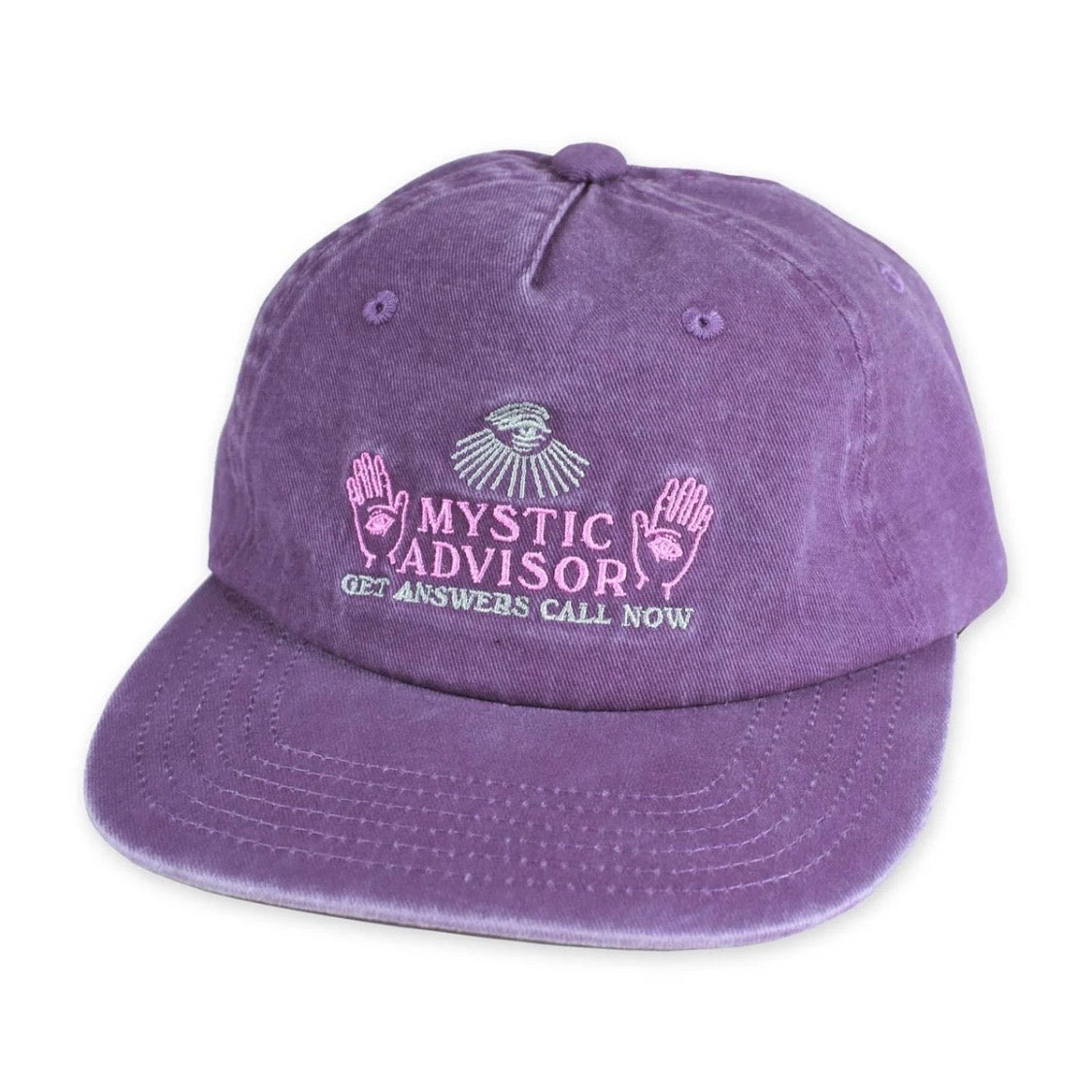 Theories Mystic Advisor Snapback
Hat Washed Purple