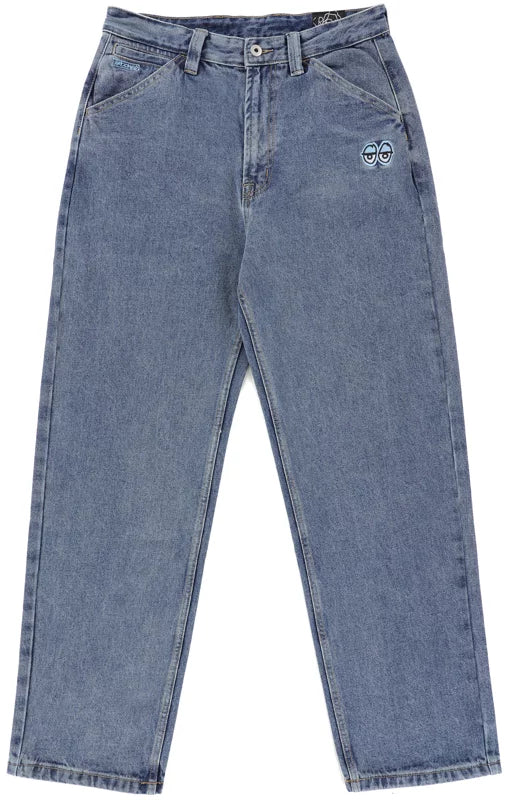 KROOKED EYES DENIM TWILL JEANS