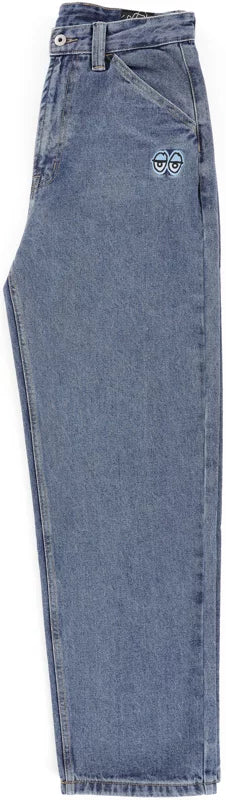 KROOKED EYES DENIM TWILL JEANS