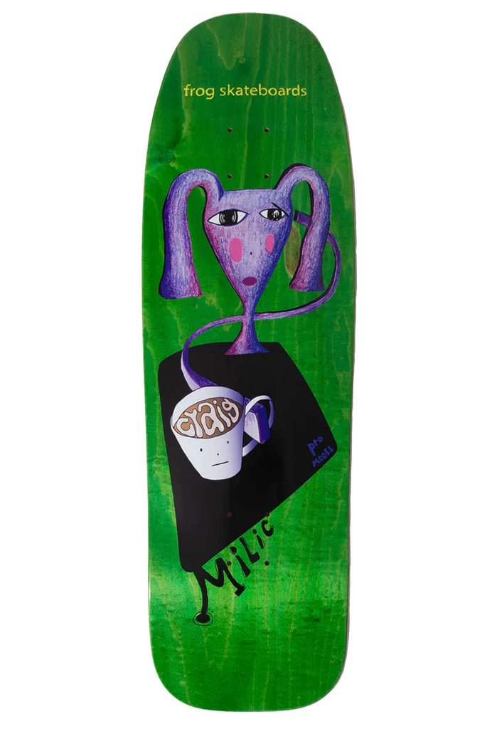 Craig Milic PRO Deck
Frog Skateboards 9.5