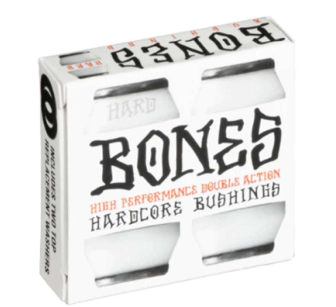 Bones Hardcore Hard Bushings White, Black 96A