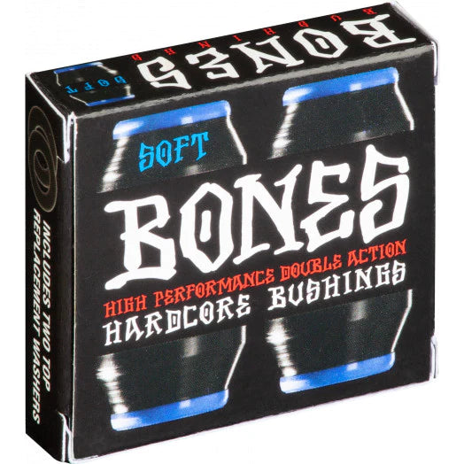 Bones Hardcore Soft Bushings Black, Blue 81A