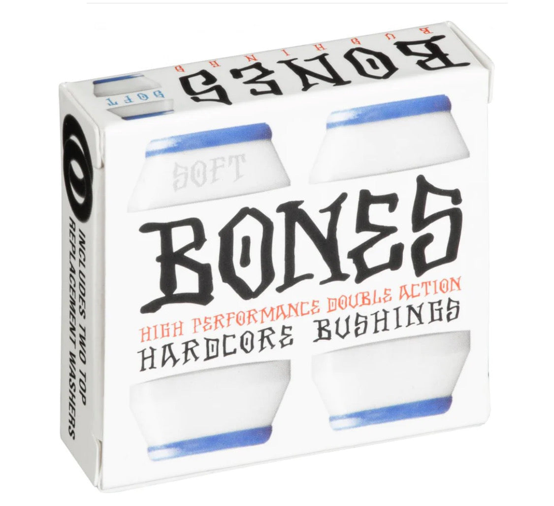 Bones Hardcore Soft 81A White / Blue