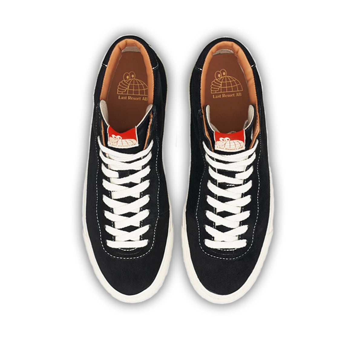 LAST RESORT AB VM001 SUEDE HIGH (BLACK/WHITE)