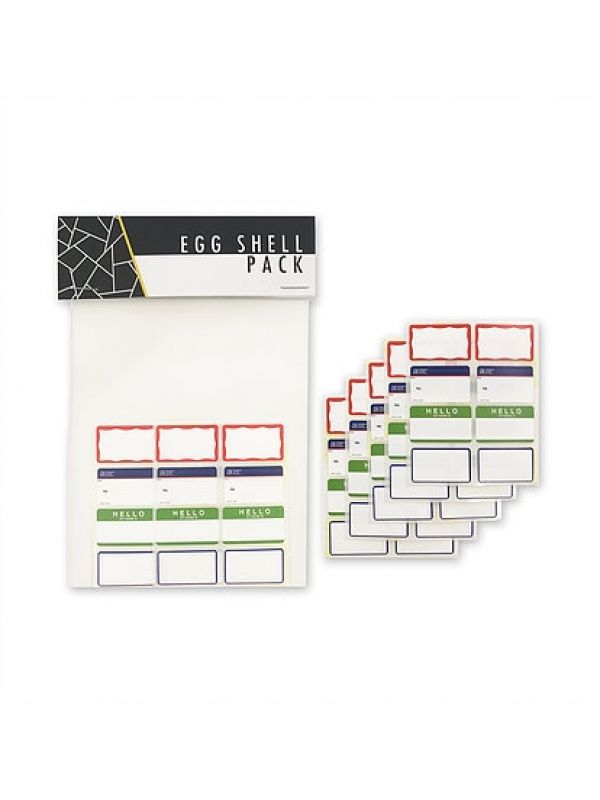 Egg Shell Stickers (Mini Blanks)