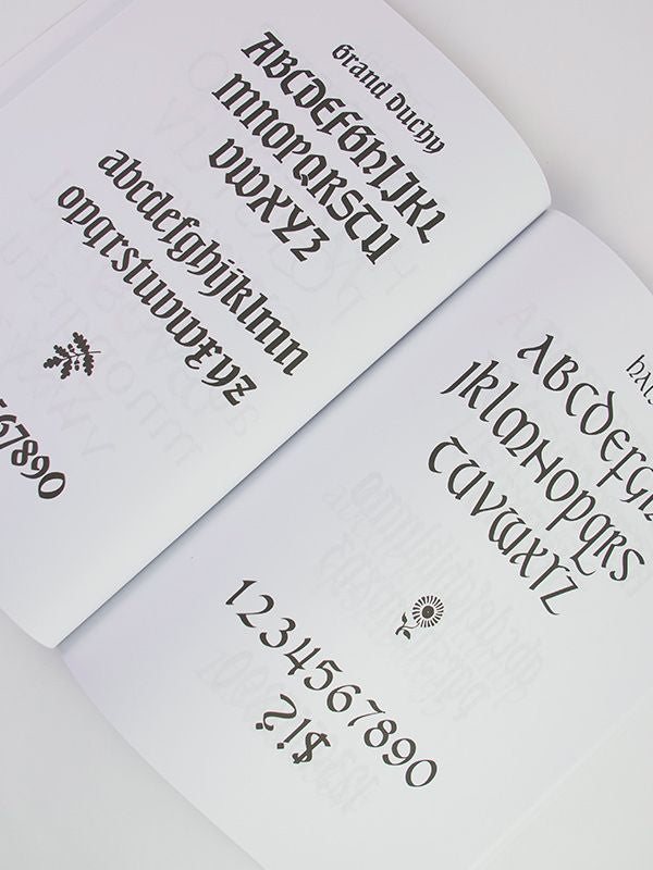 100 Calligraphic Alphabets