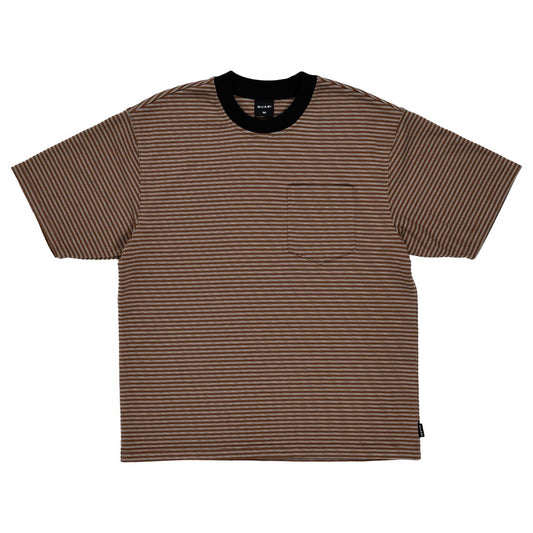 Quasi ISO Striped Pocket Tee