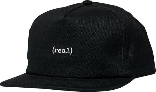 Real Canvas Snapback Hat