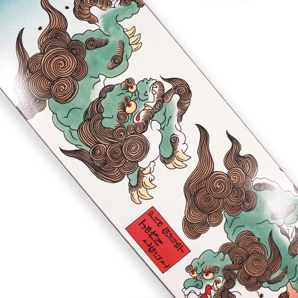 Theories Dragon John Igei Guest Pro Skateboard Deck 8.25