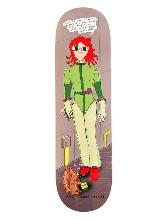 Party Squirrel Pat G Pro Deck
Frog Skateboards 8.38