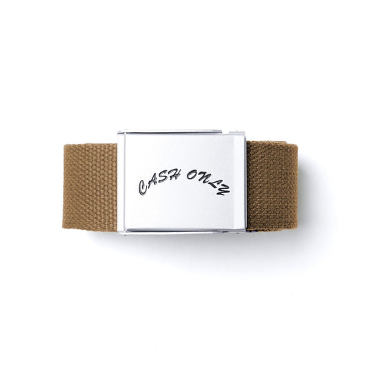 Cash Only Logo Web Belt