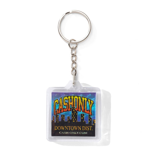 Cash Only Tourist Key Chain