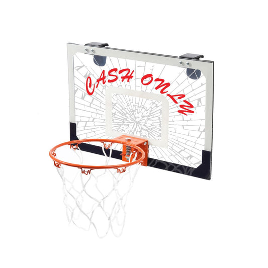 Cash Only Mini Basketball Hoop