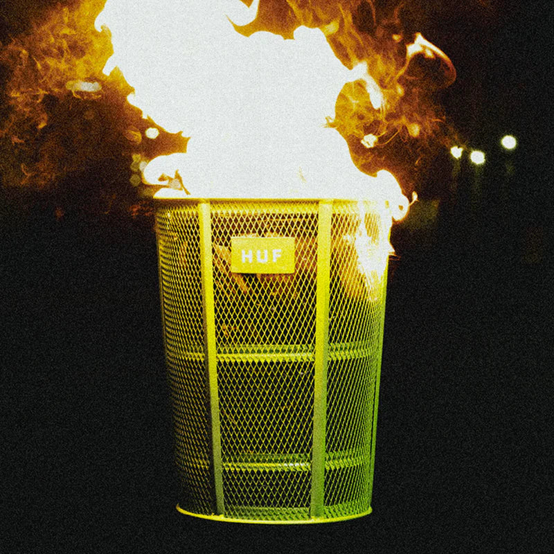 Huf Metal Trash Can