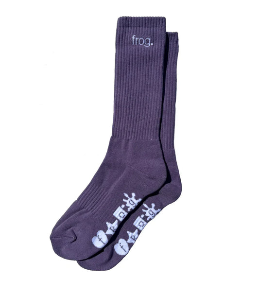 Frog Socks (Plum)
Frog Skateboards