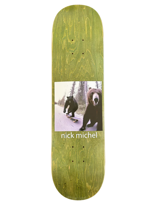 Bears Nick Michel Pro Deck
Frog Skateboards 8.25