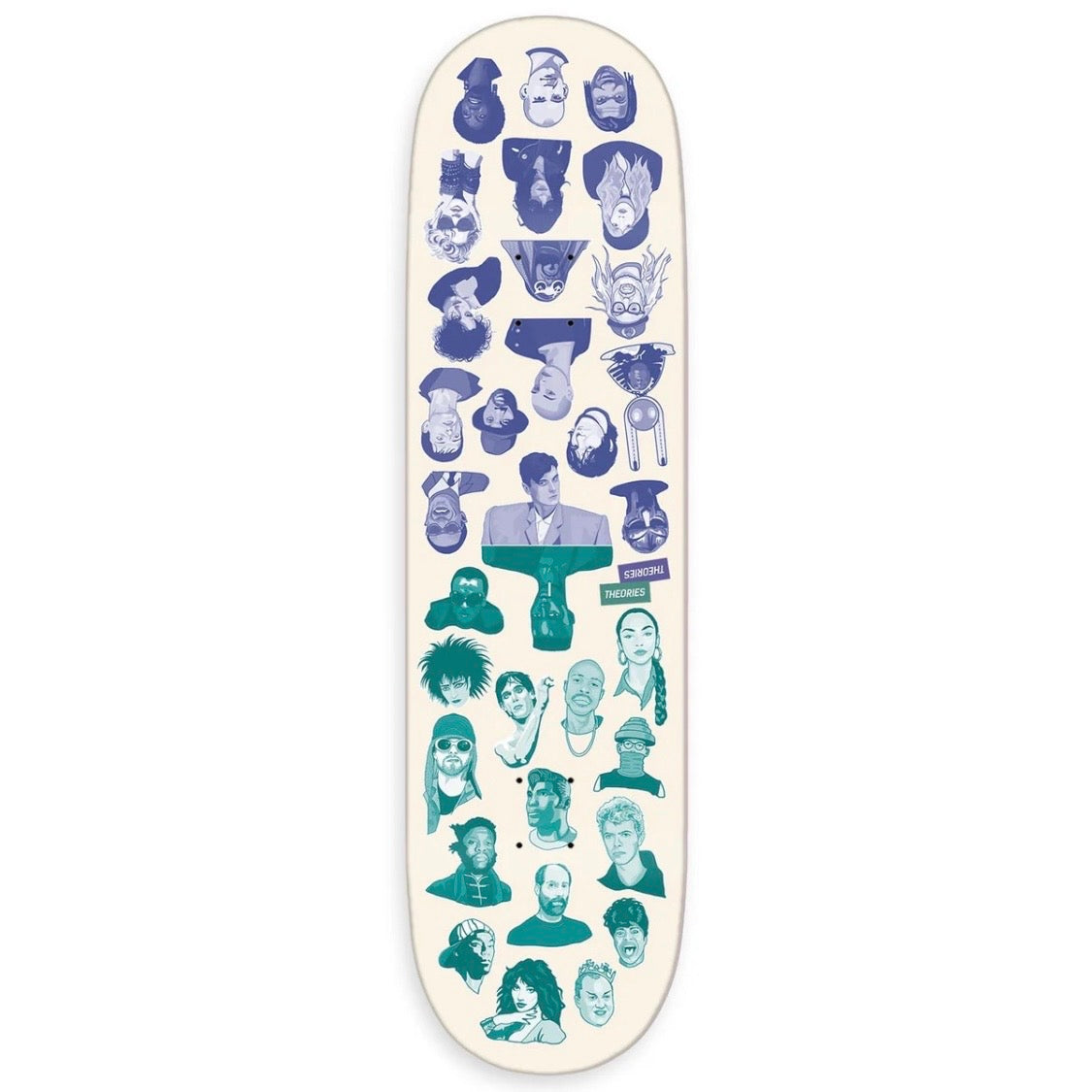 Theories Mixtape Skateboard Deck 8.25