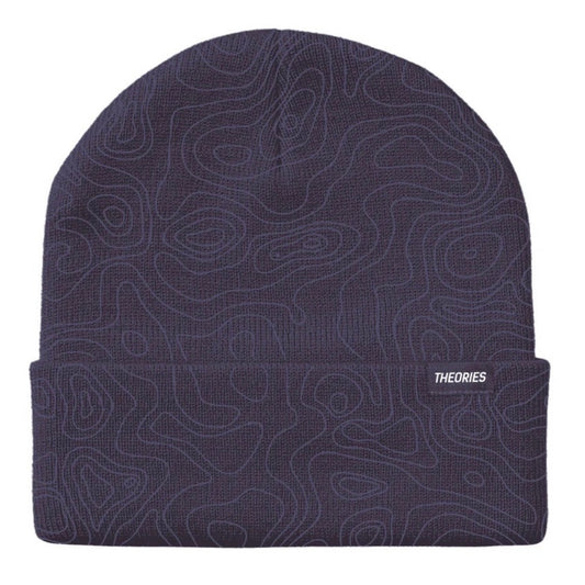 Theories Contour Beanie Eggplant
