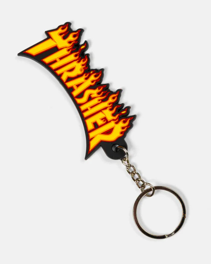 THRASHER FLAME - KEYCHAIN