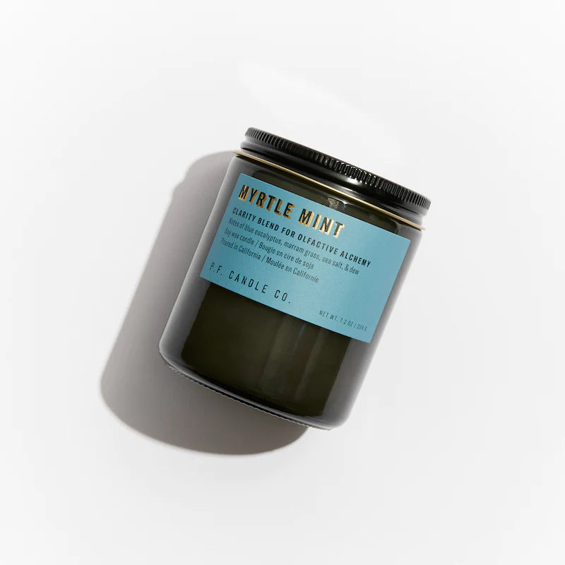 PF Candle Co. Myrtle Mint– 7.2 oz Soy Candle