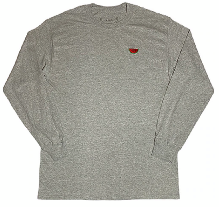 Watermelonism Grey Long Sleeve Small